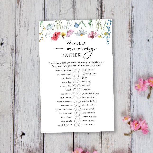 Wildblumen würden eher Baby spielen (Von Creator hochgeladen)