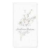 Wildblumen zarter Bouquet Taufe (Vorne)