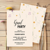 Wildblumen zum Frische Erröten Einladung