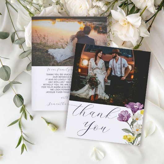 Wildblumen zum Hochzeitsfeiern