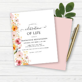 Wildblumen zum Lebensgedanken