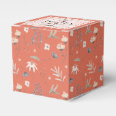 Wildblumen zur Terracotta-Babydusche Geschenkschachtel (Vorderseite)