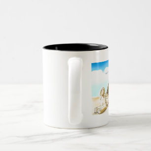 Wildblumen Zweifarbige Tasse