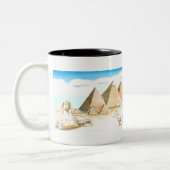 Wildblumen Zweifarbige Tasse (Links)