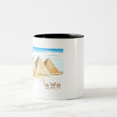 Wildblumen Zweifarbige Tasse (Mittel)