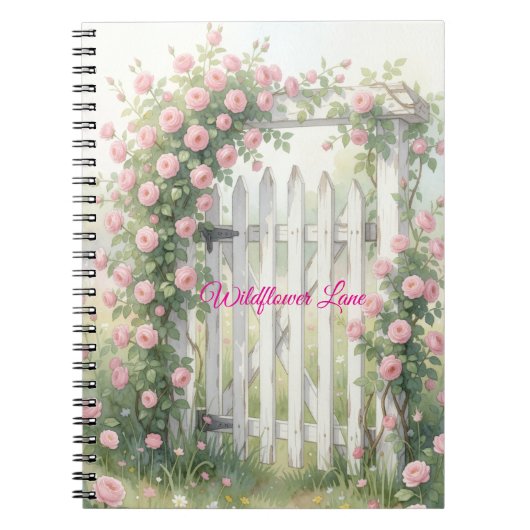 Wildblumenallee Notizblock (Vorderseite)