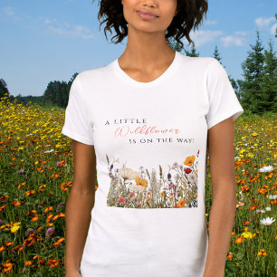 Wildblumenblüte Kleine-Wildblumen-Baby-Party T-Shirt