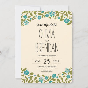 Wildblumenblüten   Merken Sie sich den Termin Save The Date