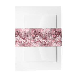 Wildblumenfeld Impressionismus-Mauve Einladungsbanderole