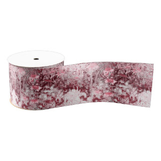 Wildblumenfeld Impressionismus-Mauve Ripsband