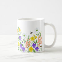 Wildblumengarten-Bienen-Frühlingswiese-Blumen-Tass