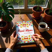 Wildblumengarten-Pflanzenmutter Notizblock