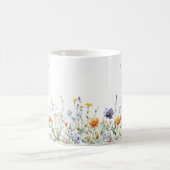 Wildblumenhochzeit Kaffeetasse (Mittel)