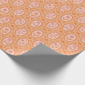 Wildblumenmuster Geschenkpapier (Ecke)