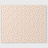 Wildblumenmuster Geschenkpapier (Flach)