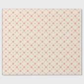 Wildblumenmuster Geschenkpapier (Flach)