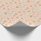 Wildblumenmuster Geschenkpapier (Ecke)
