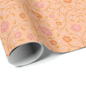 Wildblumenmuster Geschenkpapier (Rolleneckpunkt)