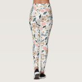 Wildblumenmuster leggings (Rückseite)