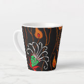 Wildblumenmuster Milchtasse (Linke Ecke)