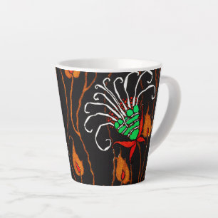 Wildblumenmuster Milchtasse