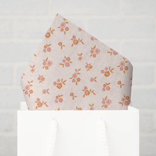Wildblumenmuster Seidenpapier (Geschenktüte)