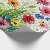 Wildblumenstrauß Geschenkpapier (Ecke)