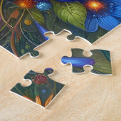 Wildblumenstrauß Puzzle (Seite)