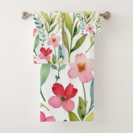 Wildblumenwiese Badhandtuch Set (Insitu)