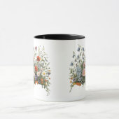 Wildblumenwiese Botanischer Garten Blumen Tasse (Zentrum)