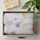Wildblumenwiese Botanisches Seidenpapier (Geschenk)