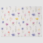 Wildblumenwiese Botanisches Seidenpapier (Vorderseite)