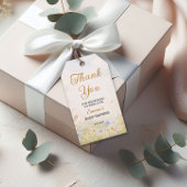 Wildblumenwiese Pastell Frühling Garten Danke Geschenkanhänger