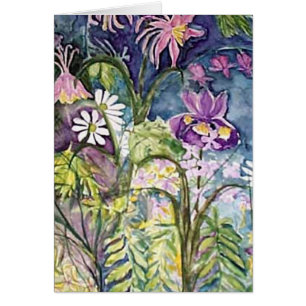 Wildblumephantasie Watercolor