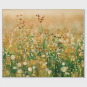 Wildblumewiese Geschenkpapier (Flach)