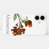 Wildblüte | Terracotta Orange Bohemisch Case-Mate iPhone Hülle (Rückseite (Horizontal))