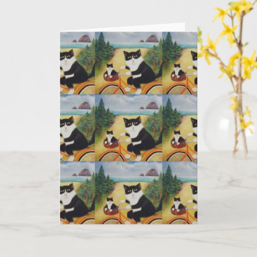 Wildboy the Biker Karte (Gelbe Blume)