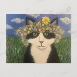 Wildboy Wreath Postcard Postkarte