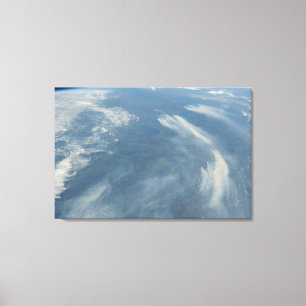 Wildbrände im Südosten von James Bay in Quebec, Ka Leinwanddruck