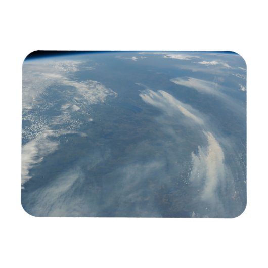 Wildbrände im Südosten von James Bay in Quebec, Ka Magnet (Horizontal)