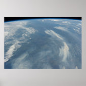 Wildbrände im Südosten von James Bay in Quebec, Ka Poster (Vorne)