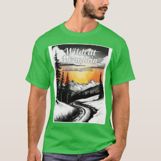 Wildcat Berg New hampshusa usa ski 2 T-Shirt