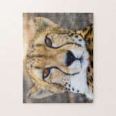 Wildcat Cheetah Leopard Wildlife Nature Puzzle (Vertikal)