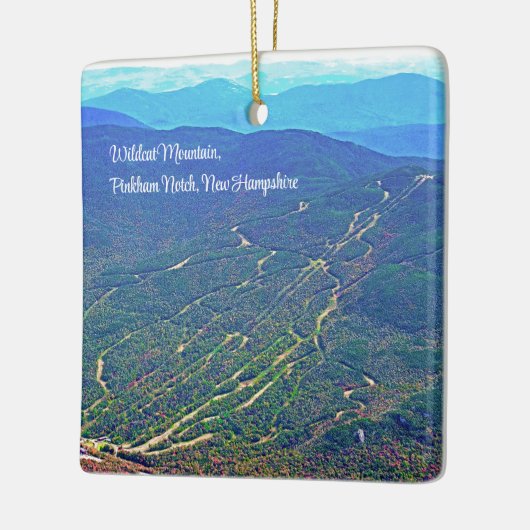 Wildcat Keramik Ornament (Links)