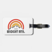 Wildcat Mountain New Hampshire Gepäckanhänger (Rückseite horizontal)