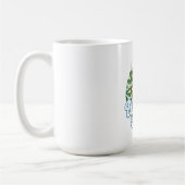 Wildcat Mountain New Hampshire Ski Poster Kaffeetasse (Links)
