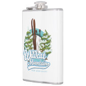 Wildcat Mountain New Hampshire Skiposter Kaffee m Flachmann (Links)