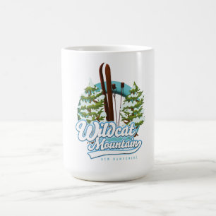 Wildcat Mountain New Hampshire Skiposter Kaffeetasse