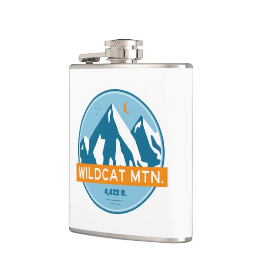 Wildcat Mountain New Hampshire Stars Moon Flachmann (Links)