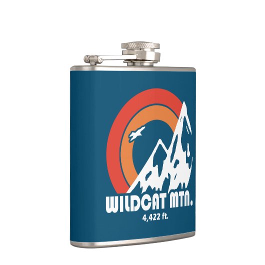 Wildcat Mountain New Hampshire Sun Eagle Flachmann (Rechts)